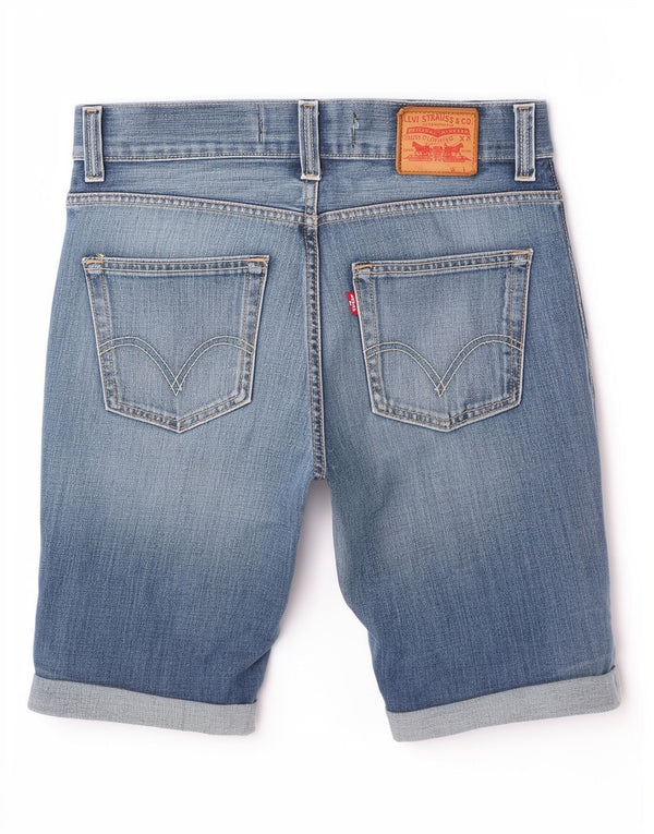 Levi's Mens 506 Shorts De Mezclilla W31 Algodón Azul Medio