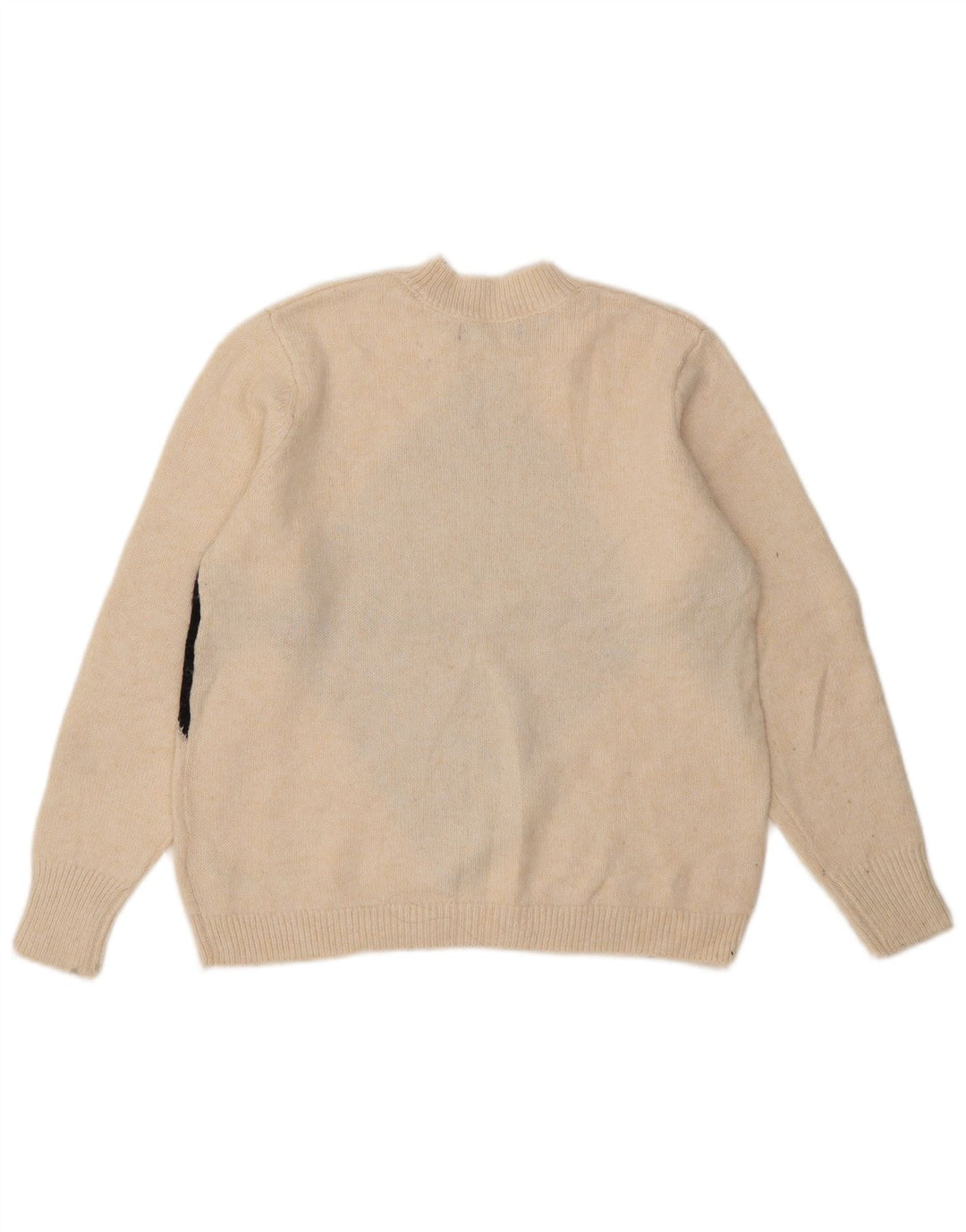 Marks & Spencer - Jersey de cuello redondo para mujer, talla 40, talla mediana, color blanco