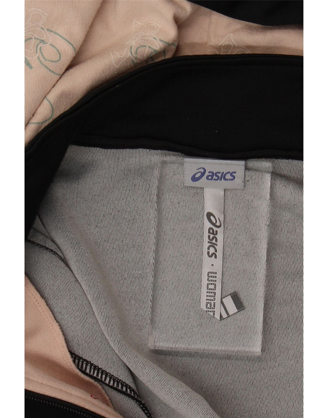 Asics - Sudadera con capucha y cremallera para mujer, talla 40, talla mediana, color negro