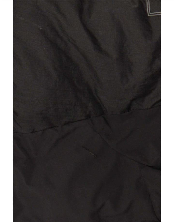 Timberland Chaqueta acolchada con capucha para hombre UK 38 Medium Black Nylon