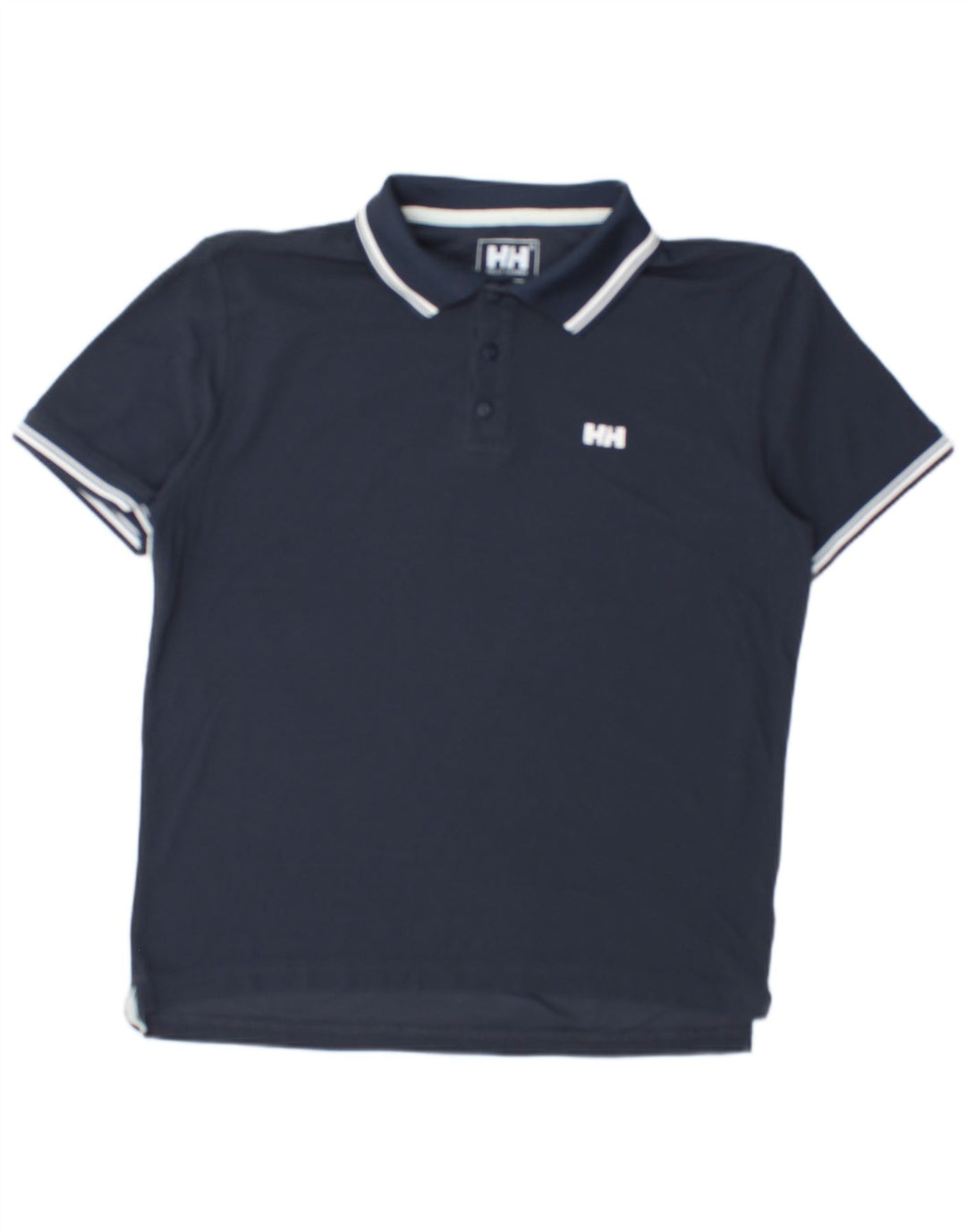 HELLY HANSEN Polo para hombre grande azul marino a rayas