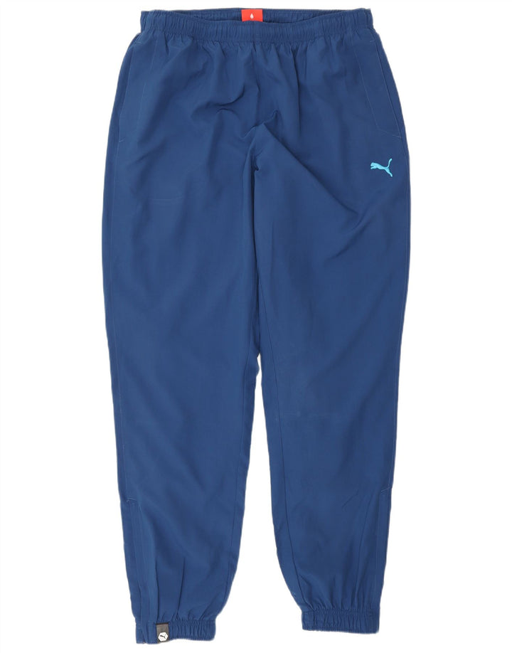 Puma Pantalones De Chándal Gráficos Para Hombre Joggers Poliéster Azul Grande