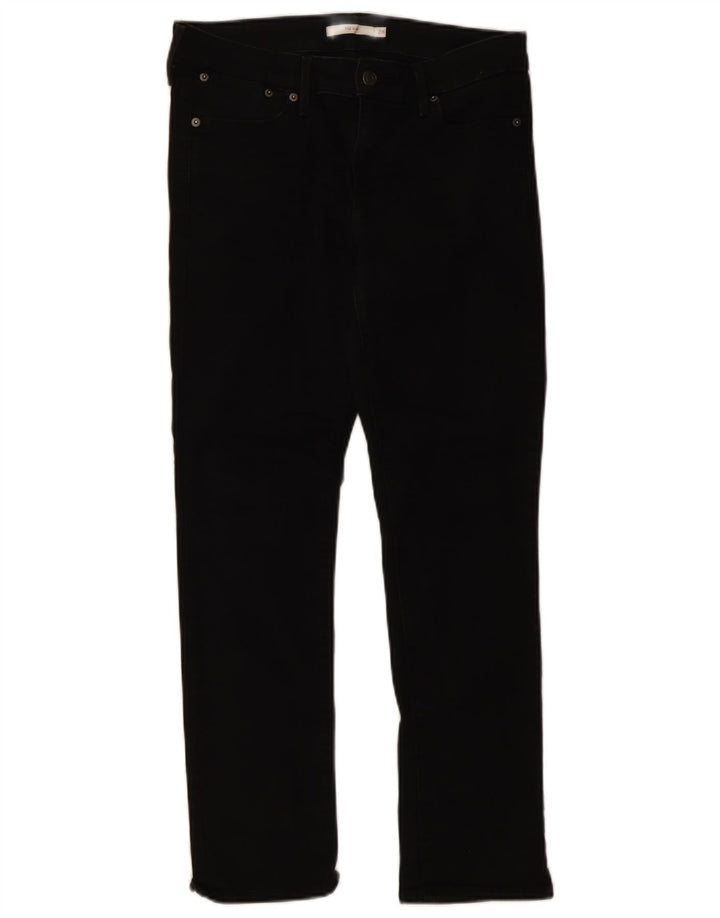 Vaqueros Levi's 712 Slim para mujer W28 L28 Algodón negro