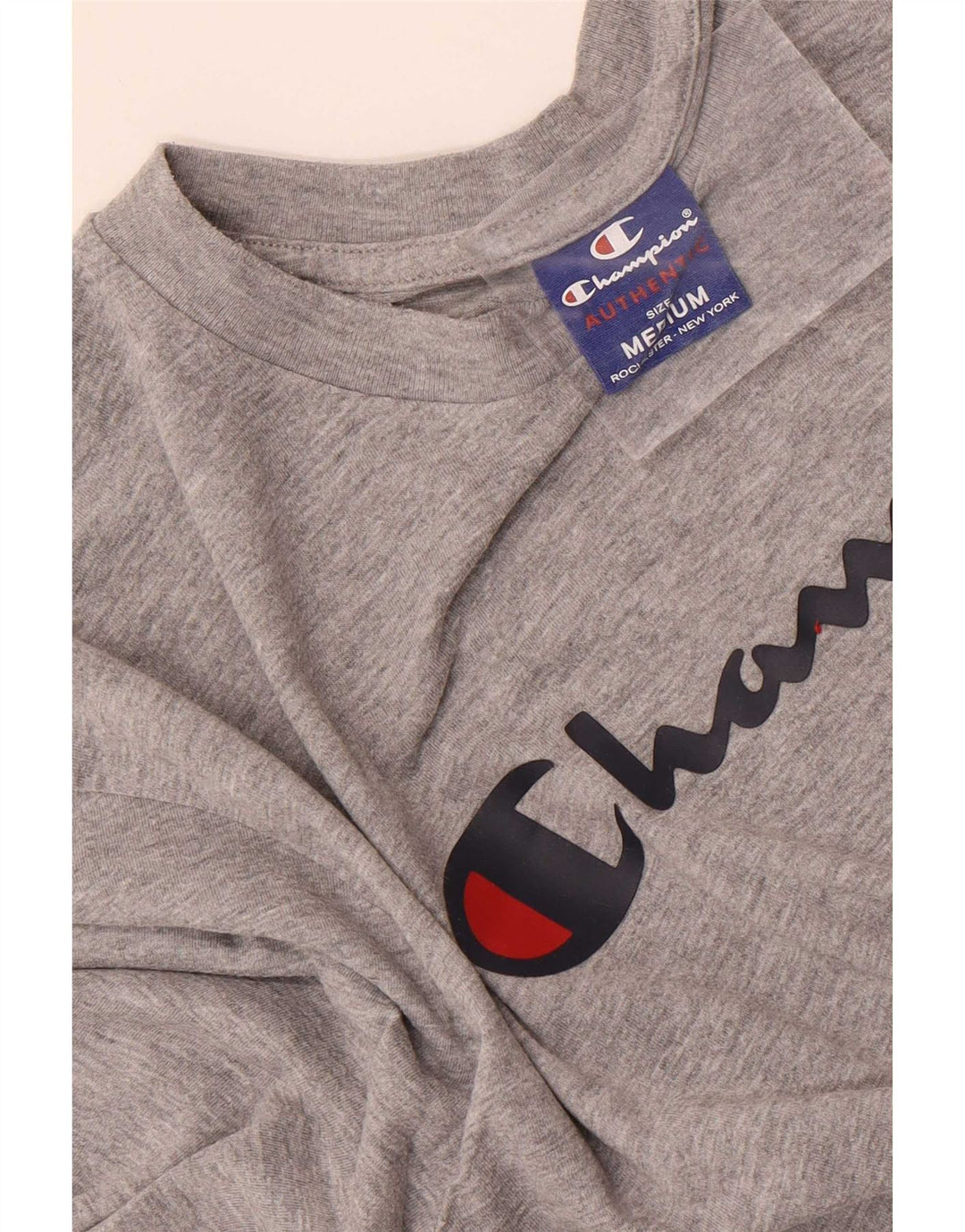 Champion Top Gráfico De Manga Larga Gris Medio Hombre