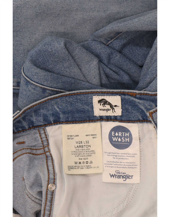 Vaqueros Wrangler Hombre Larston Slim W28 L32 Algodón Azul