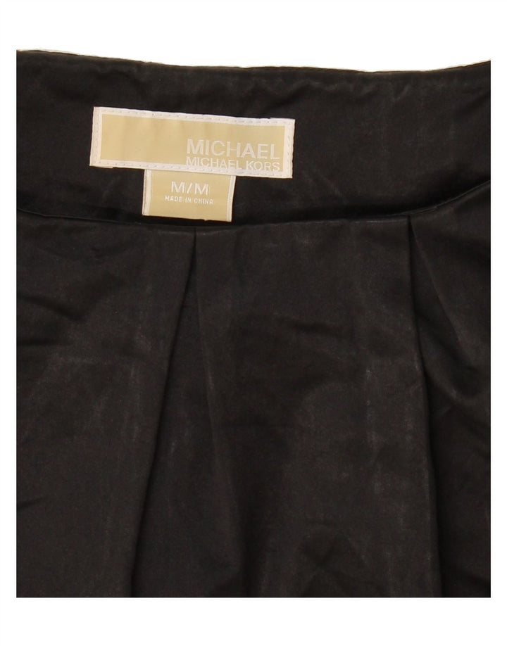 MICHAEL KORS Womens Blouse Top UK 14 Medium Black Cotton Vintage Michael Kors and Second-Hand Michael Kors from Messina Hembry 