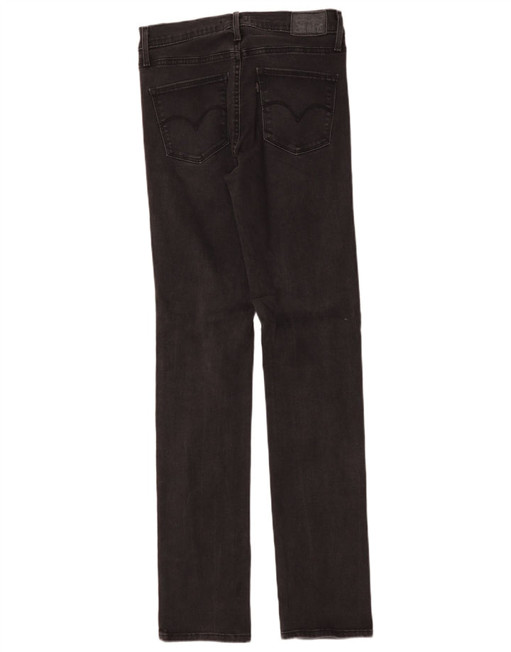 Levi's Vaqueros Slim Adelgazantes Mujer W29 L32 Algodón Negro