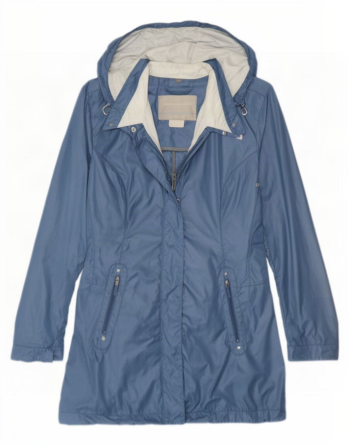 PEUTEREY Chubasquero con capucha para mujer IT 46 Azul grande