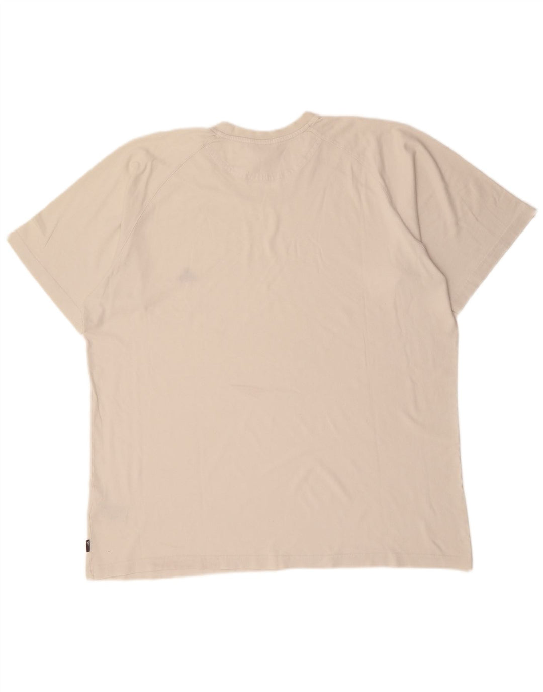 ADIDAS Camiseta Hombre Top 2XL Algodón Blanco Roto