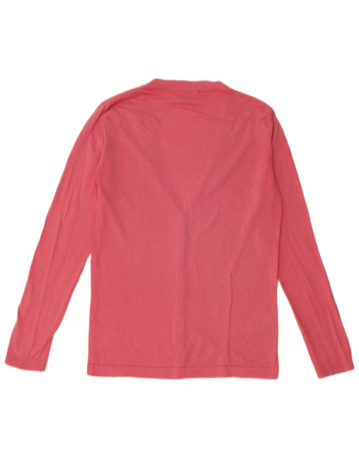 Lacoste Cárdigan para Mujer EU 36 Small Pink Cotton