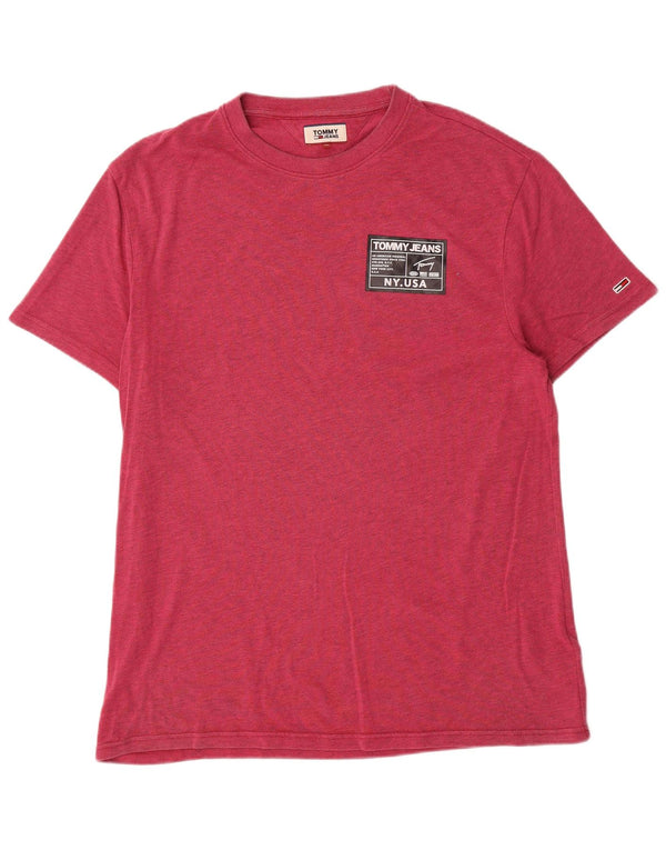 Tommy Hilfiger Camiseta Hombre Top XL Algodón Rojo