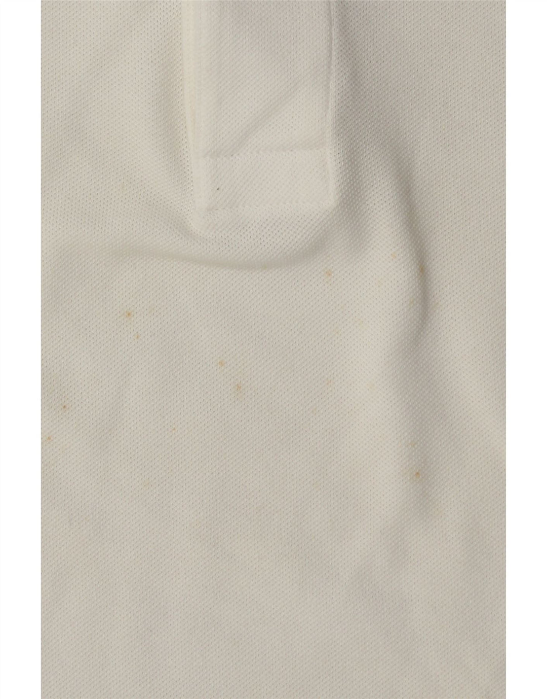 Lacoste Polo de rugby para hombre talla 3 pequeño algodón blanco