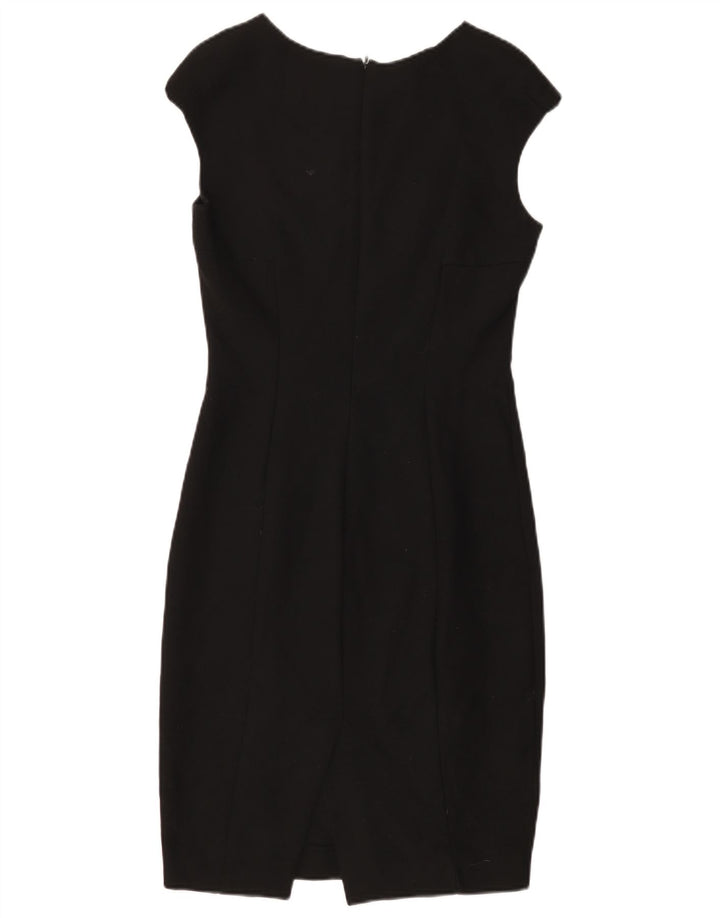 ZARA Vestido ajustado para mujer UK 40 Mediano Negro