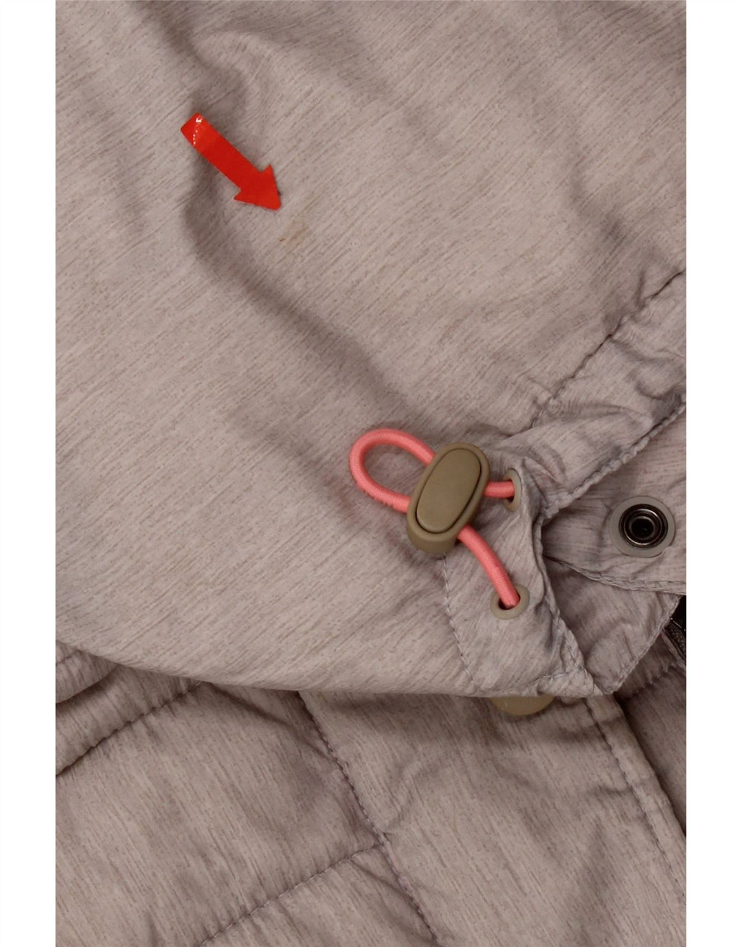 Superdry Chaqueta Acolchada Con Capucha Para Mujer UK 44 Poliéster Gris Grande