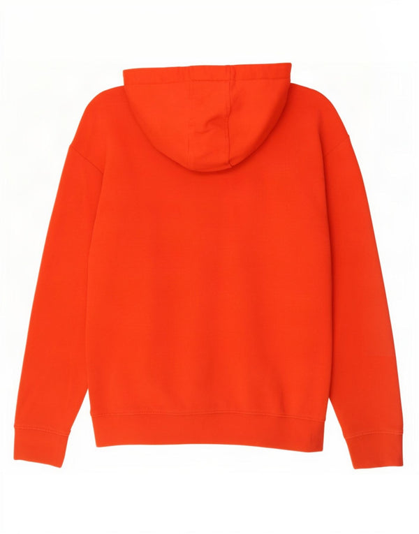 Ellesse Sudadera con capucha y cremallera gráfica para hombre Algodón naranja medio