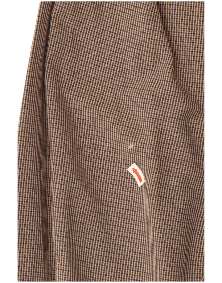 Dockers Camisa Hombre XL Marrón Cuadros Algodón