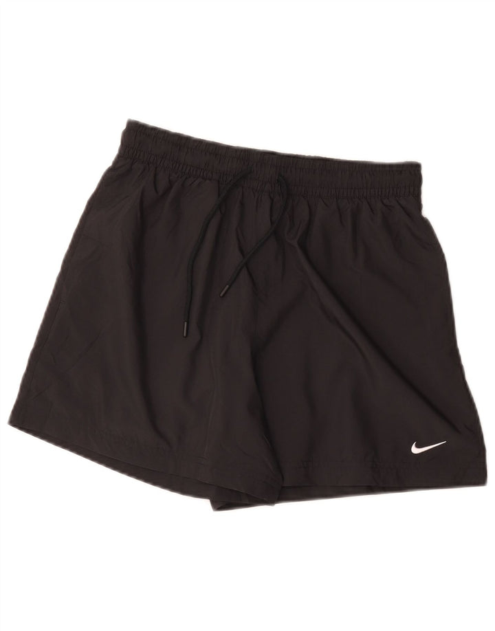 Nike Pantalones cortos deportivos para mujer UK 6 XS Negro Poliéster