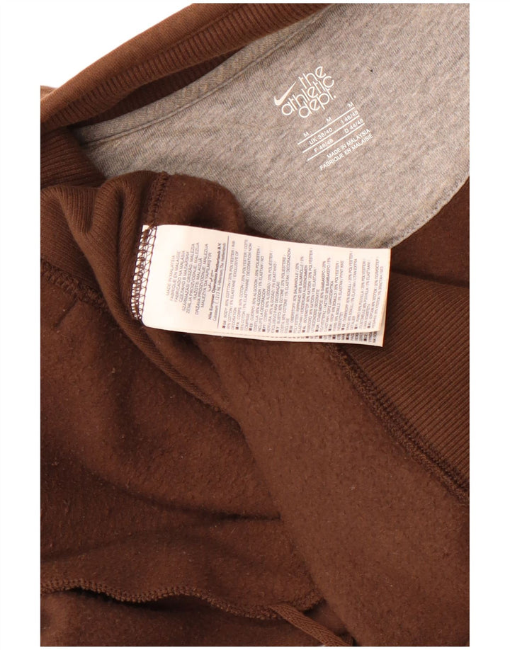 Nike - Chaqueta de chándal para hombre, talla 38/40, algodón marrón medio