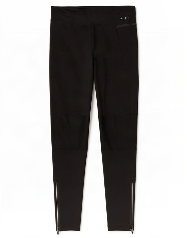 Nike Leggings Dri Fit para mujer UK 12 Mediano Negro Poliéster