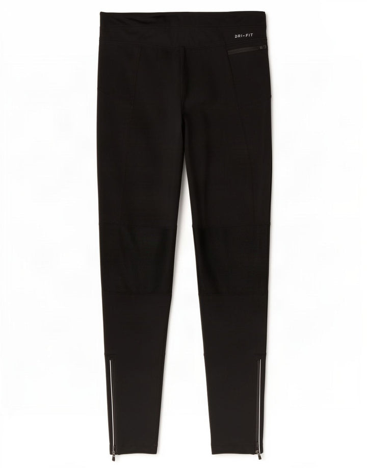 Nike Leggings Dri Fit para mujer UK 12 Mediano Negro Poliéster