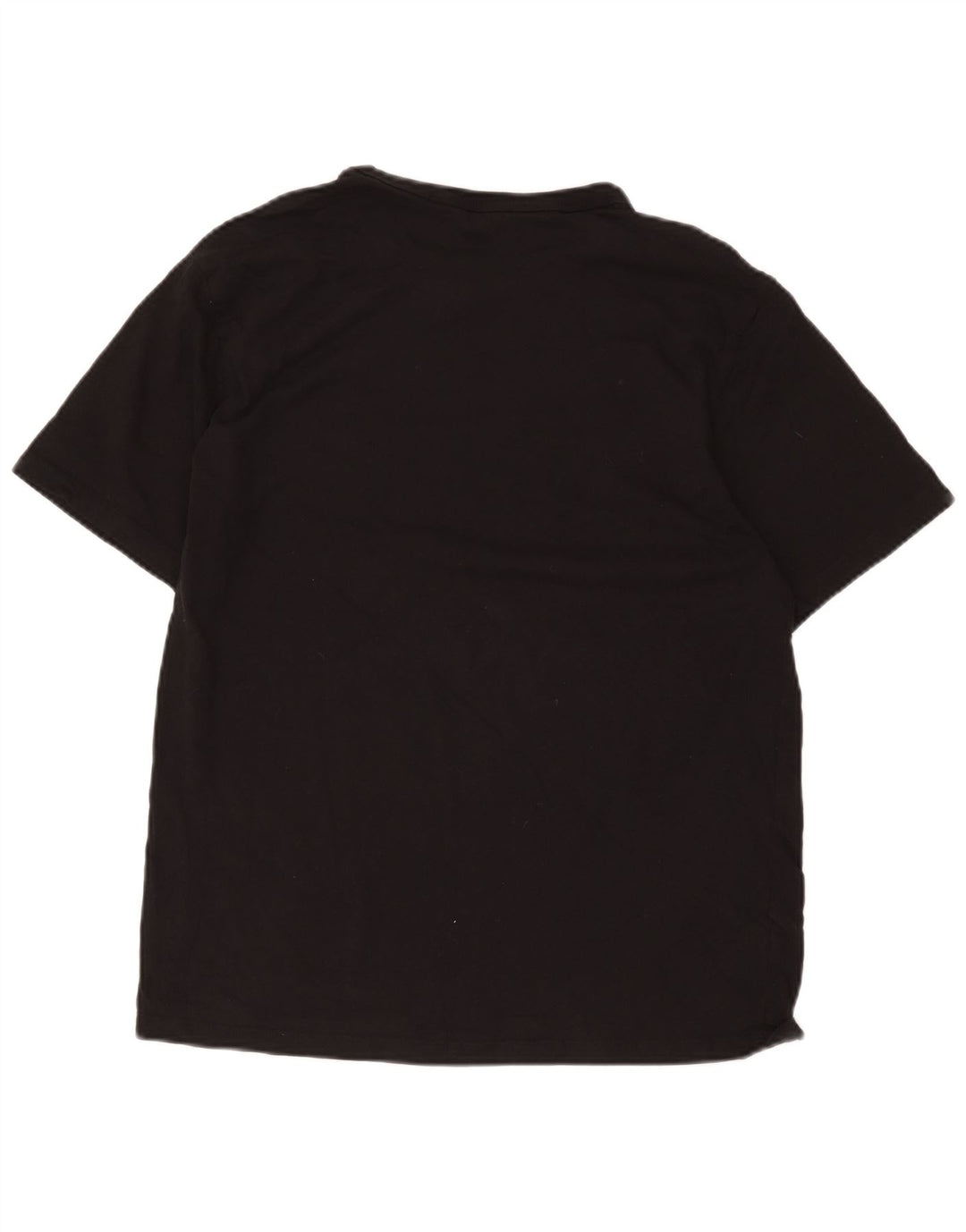 Champion Camiseta gráfica para hombre Top grande de algodón negro