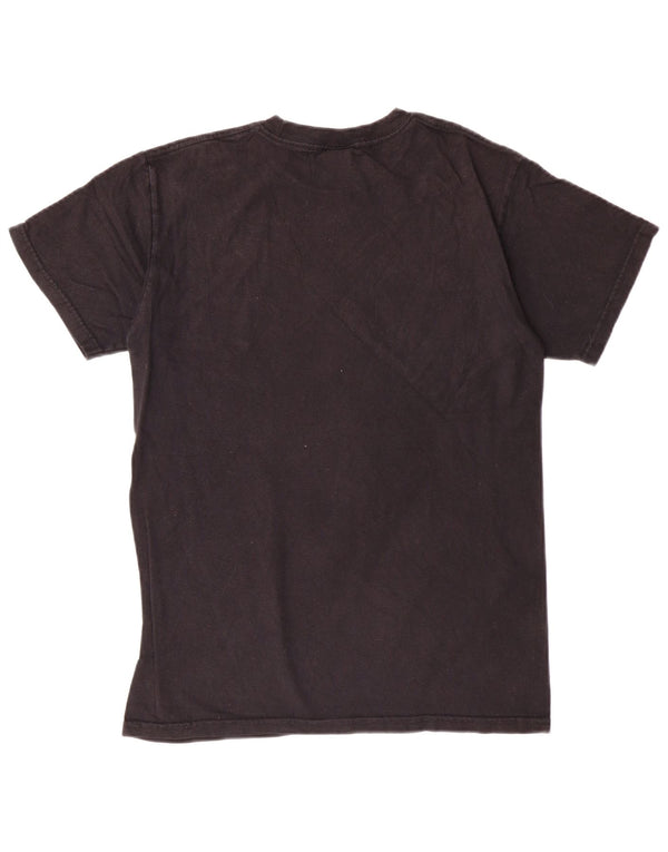 Volcom Camiseta gráfica para hombre Top Small Black Cotton