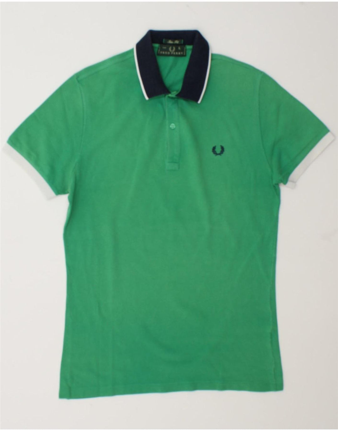 Fred Perry Polo Slim Fit Para Hombre Verde Grande