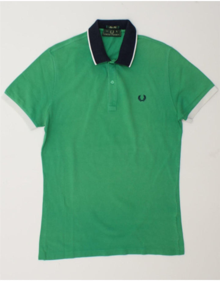 Fred Perry Polo Slim Fit Para Hombre Verde Grande