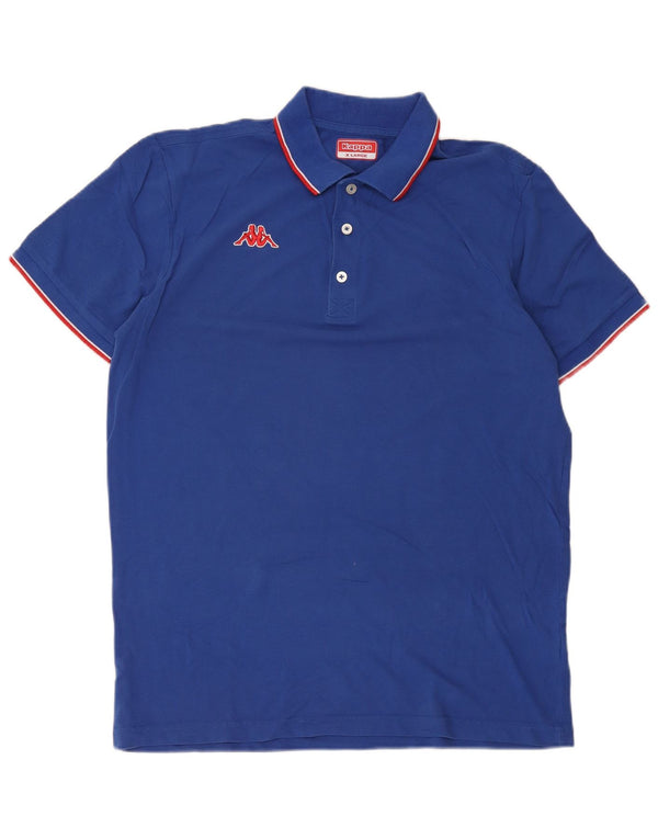 Kappa Polo Hombre XL Algodón Azul