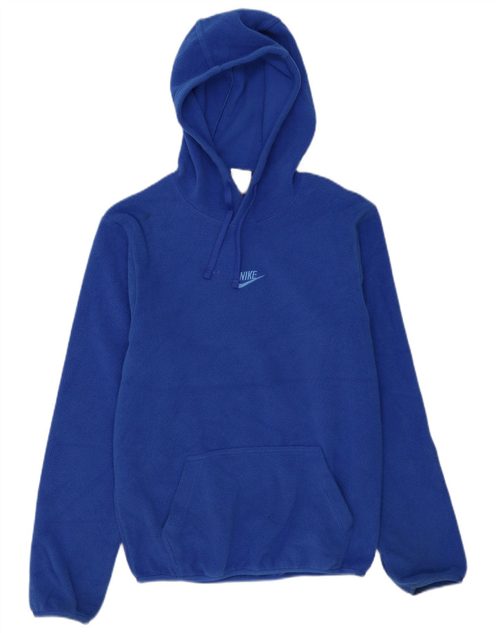 Jersey de forro polar con capucha Nike para hombre XS Azul Poliéster