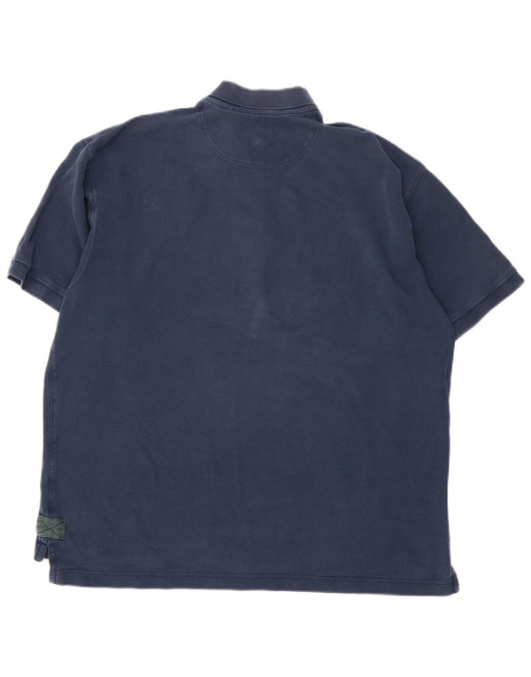 Orvis Polo Hombre Grande Azul Marino Algodón
