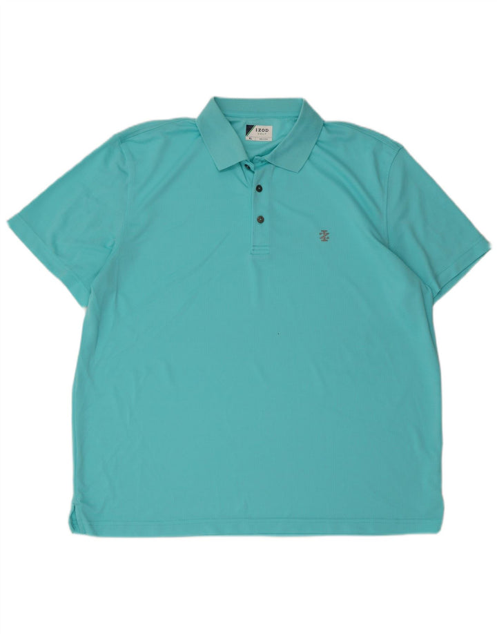 IZOD Polo de golf para hombre XL Turquesa