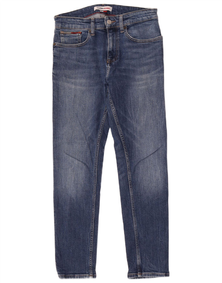 Tommy Hilfiger Vaqueros ajustados para hombre W27 L30 Algodón azul