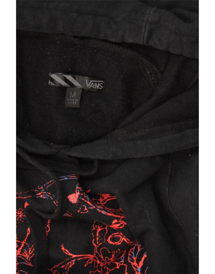 Vans - Sudadera con capucha gráfica para mujer, talla 40, talla M, color negro