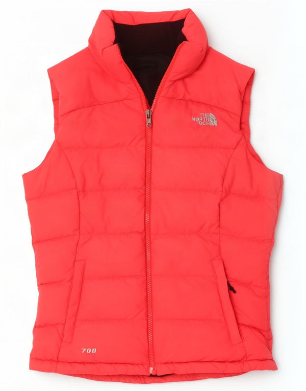 The North Face Chaleco acolchado extragrande para mujer UK 6 XS Poliéster rosa