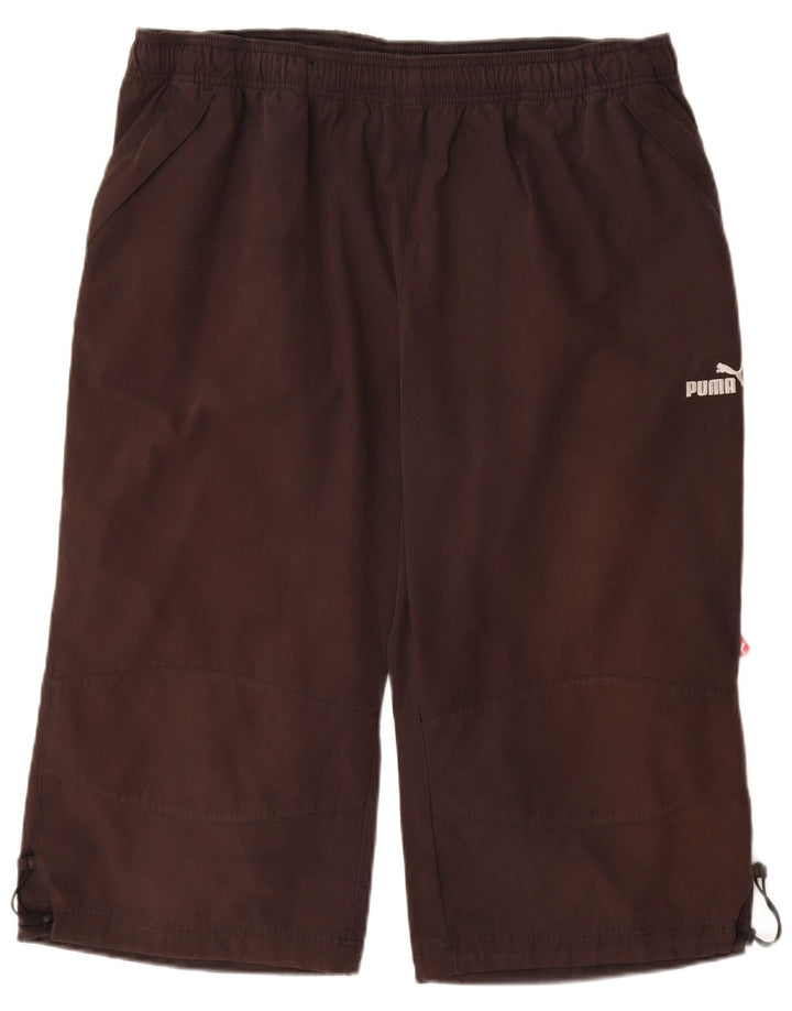 Puma Bermudas deportivas para hombre XL Poliéster negro