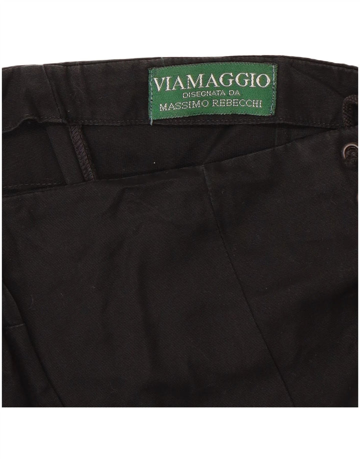 Massimo Rebecchi Vestido sin tirantes para mujer UK 8 Small Negro