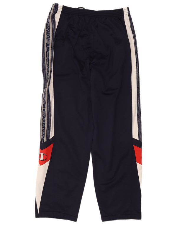 Champion USA Graphic Pantalones De Chándal XL Azul Marino Colorblock