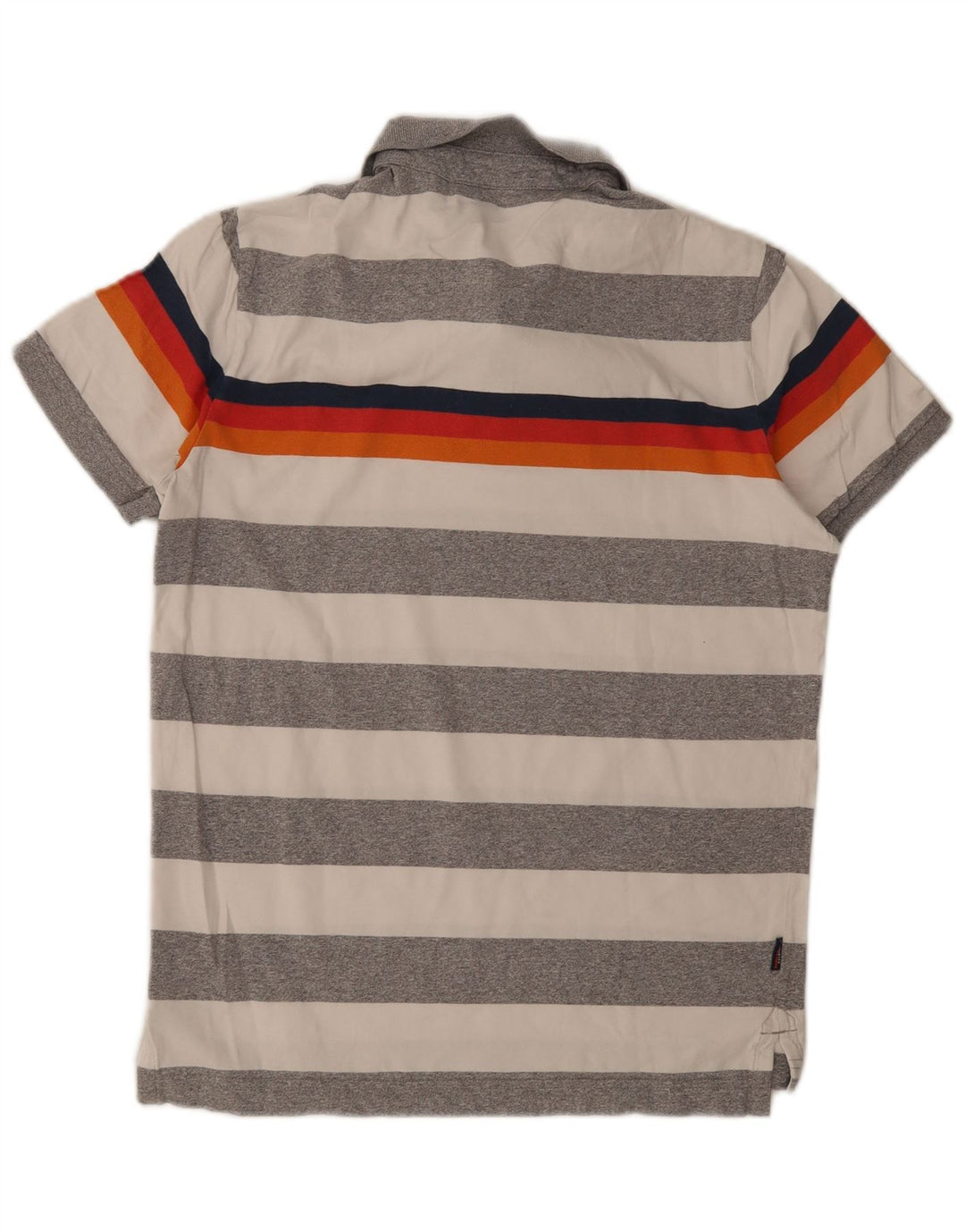 Superdry Polo Para Hombre De Algodón A Rayas Gris Grande