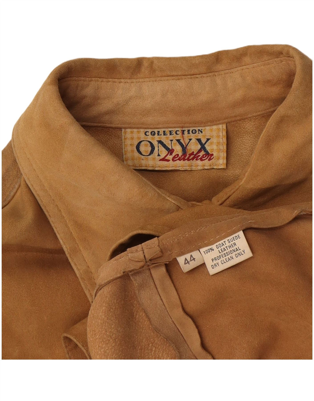 Camisa de ante para mujer Onyx EU 44 XL Cuero marrón
