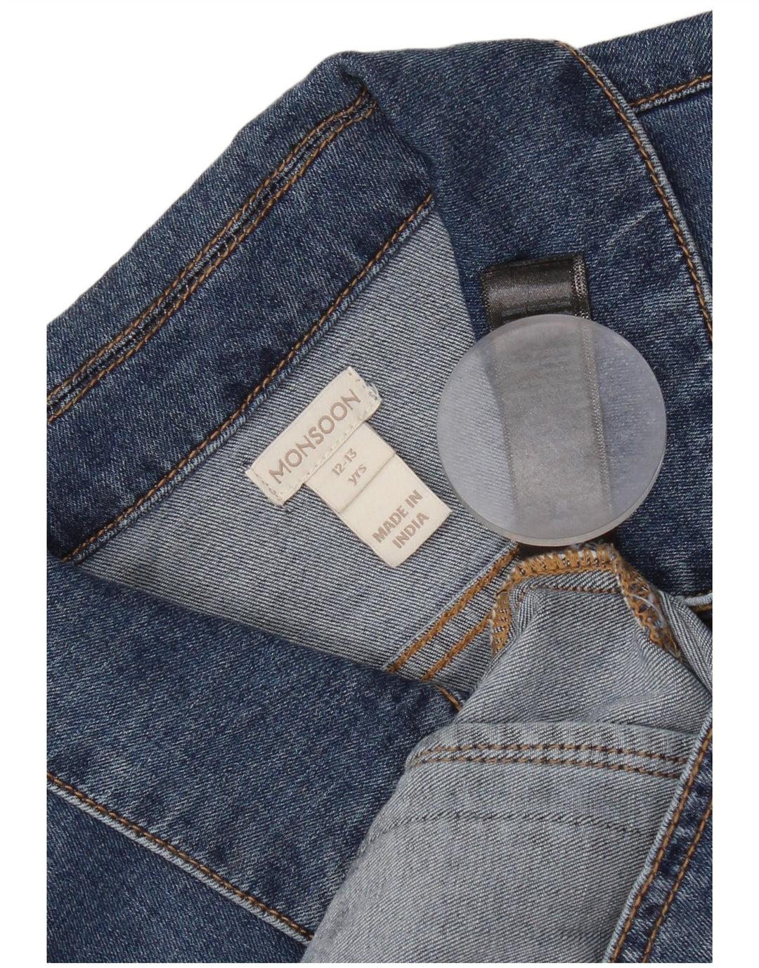 Monsoon Chaqueta vaquera para niña 12-13 años Algodón azul