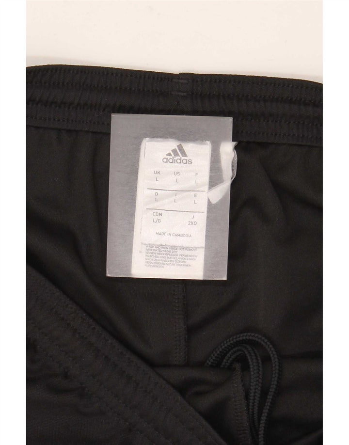 Adidas Mens Climalite Sport Shorts Grande Negro Poliéster