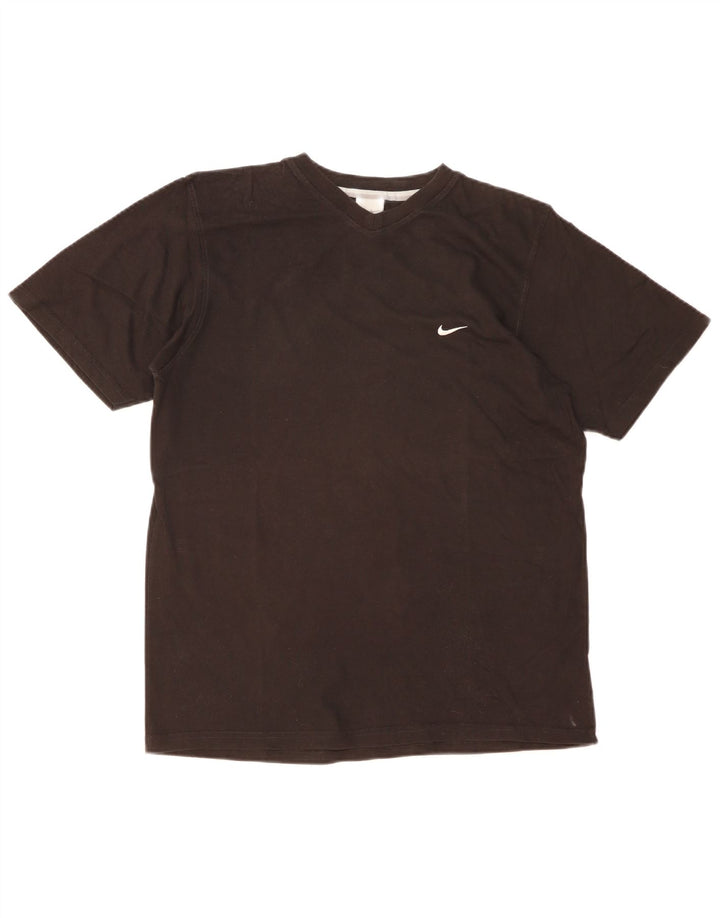 Nike Camiseta para hombre Top UK 39/41 Medium Negro Algodón