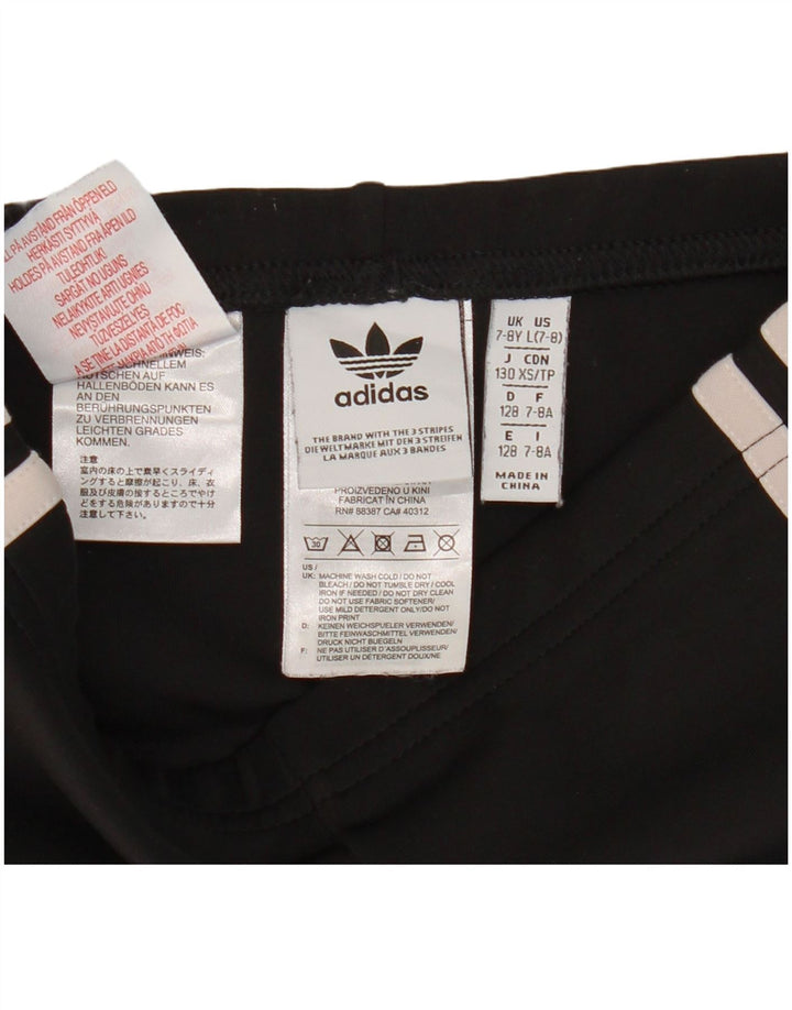 Adidas Leggings Niña 7-8 Años Negro Poliéster