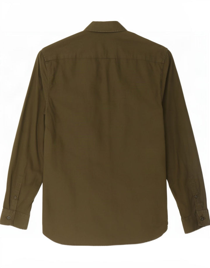 Camisa Fred Perry Hombre Pequeña Algodón Caqui