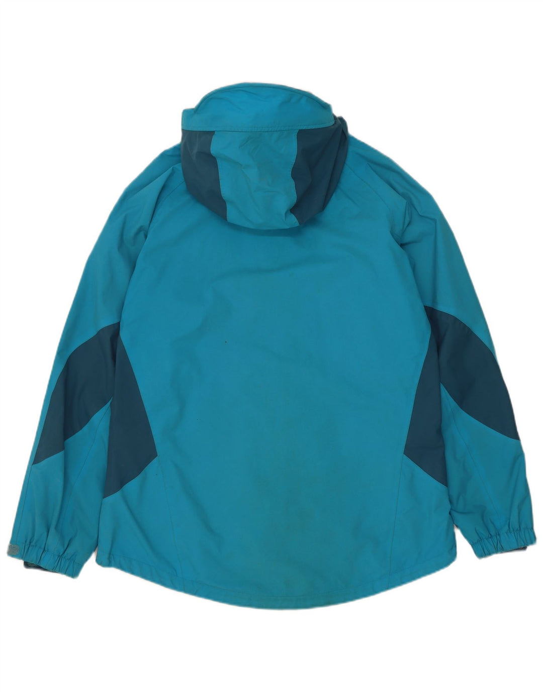 Sprayway Chaqueta impermeable con capucha para mujer UK 40 Azul medio Colorblock Poliamida