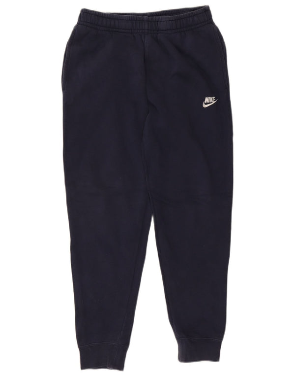 Nike Hombre Pantalones De Chándal Joggers Small Azul Marino Algodón