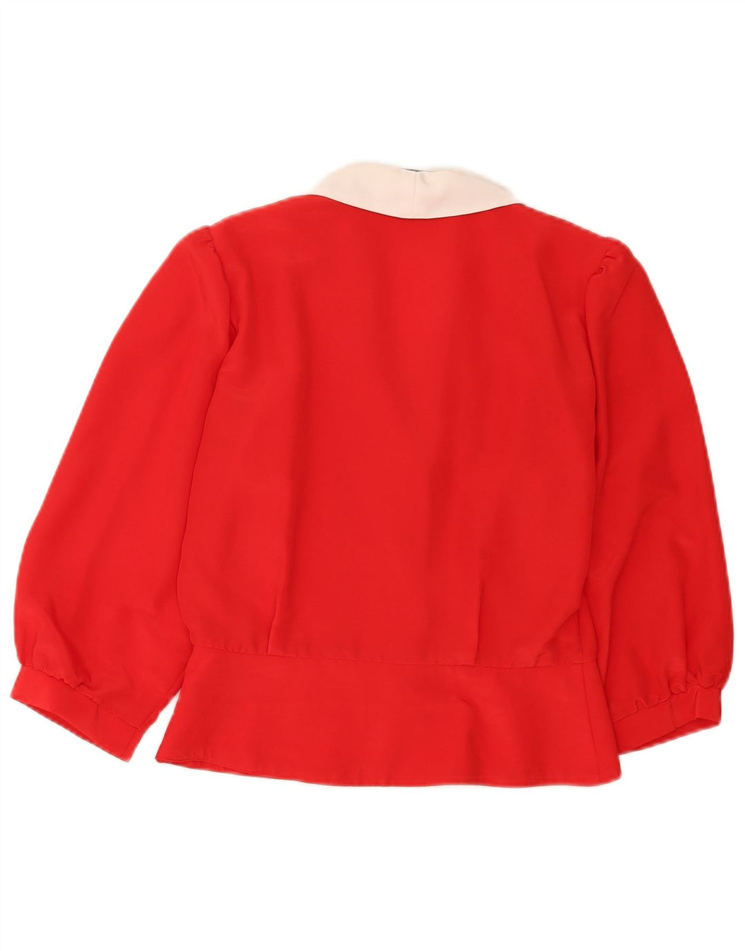 Libra Blusa de manga 3/4 para mujer UK 40 Small Red Colourblock Poliéster