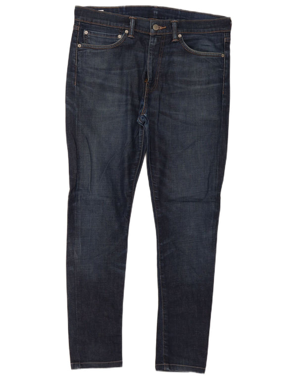 Levi's Mens 510 Skinny Jeans 34 L29 Algodón Azul Marino
