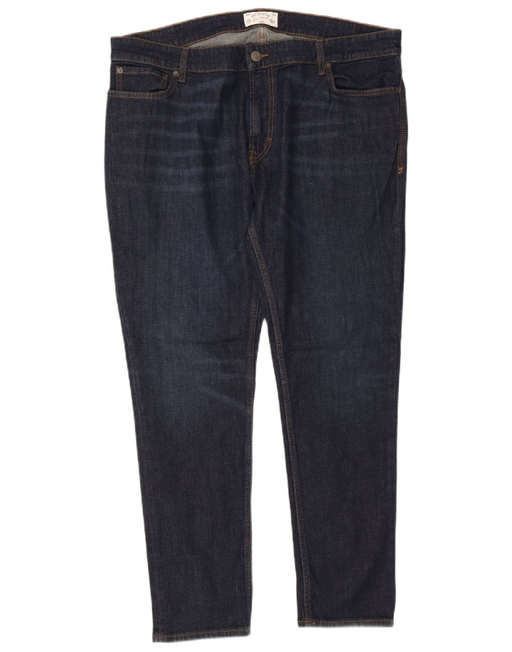 Vaqueros ajustados para hombre Fat Face W42 L29 Algodón azul marino